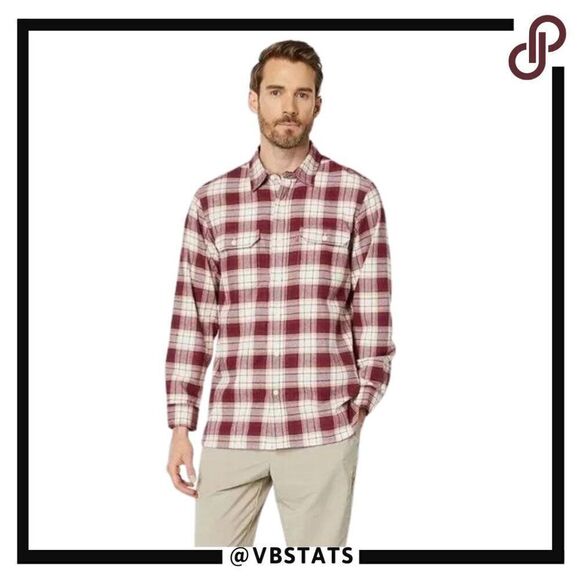 Levi's Mens Classic Worker Fired Brick Plaid LS Shirt in 3XL Relaxed - Picture 1 of 7